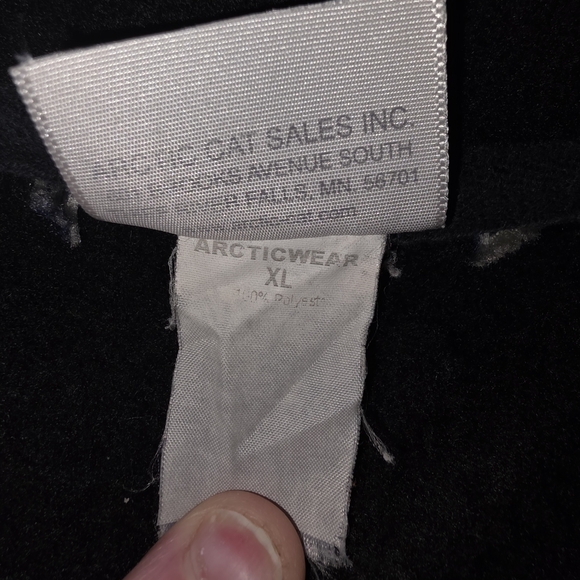 Vintage Arctic Cat Black Mens Sweater (SW2) - Picture 8 of 10